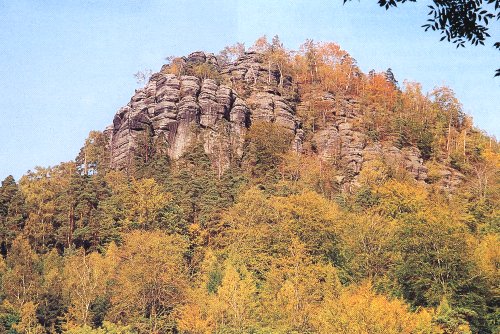 Blick vom Zeughaus zum Teichstein