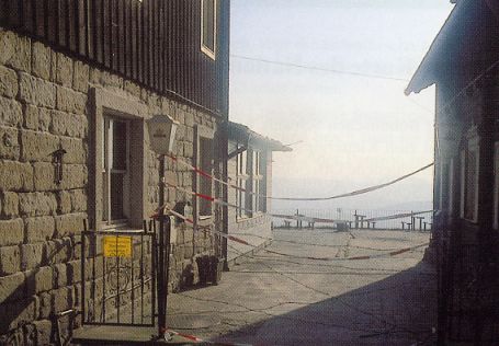 So sah es im Fr�hjahr 2002 am Einstieg der Starken Stiege aus.
