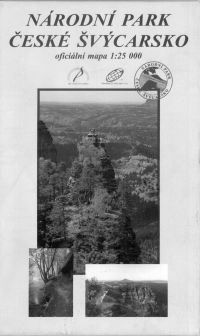 Offizielle Karte des Nationalparks B�hmische Schweiz
